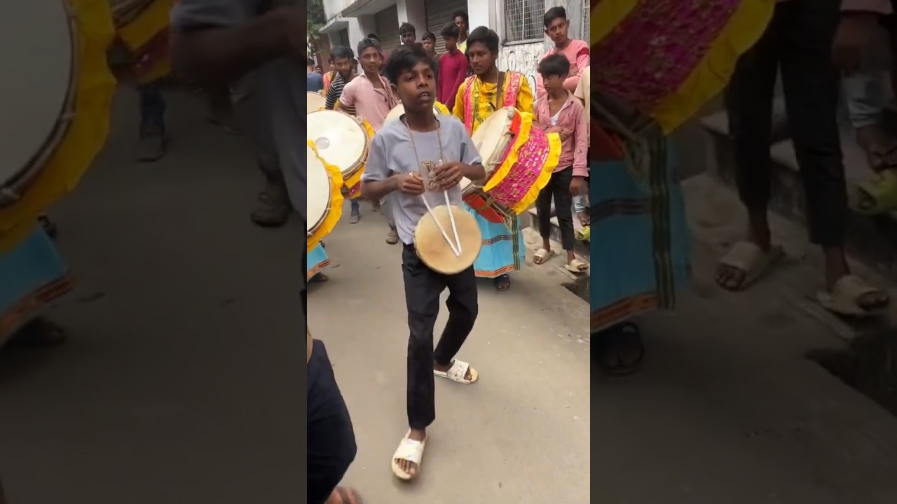 Baccha Raju On Fire 🔥 | Click Above Link For Full Video | 7 Star Dhol Tasha #dhol #tasha #dance