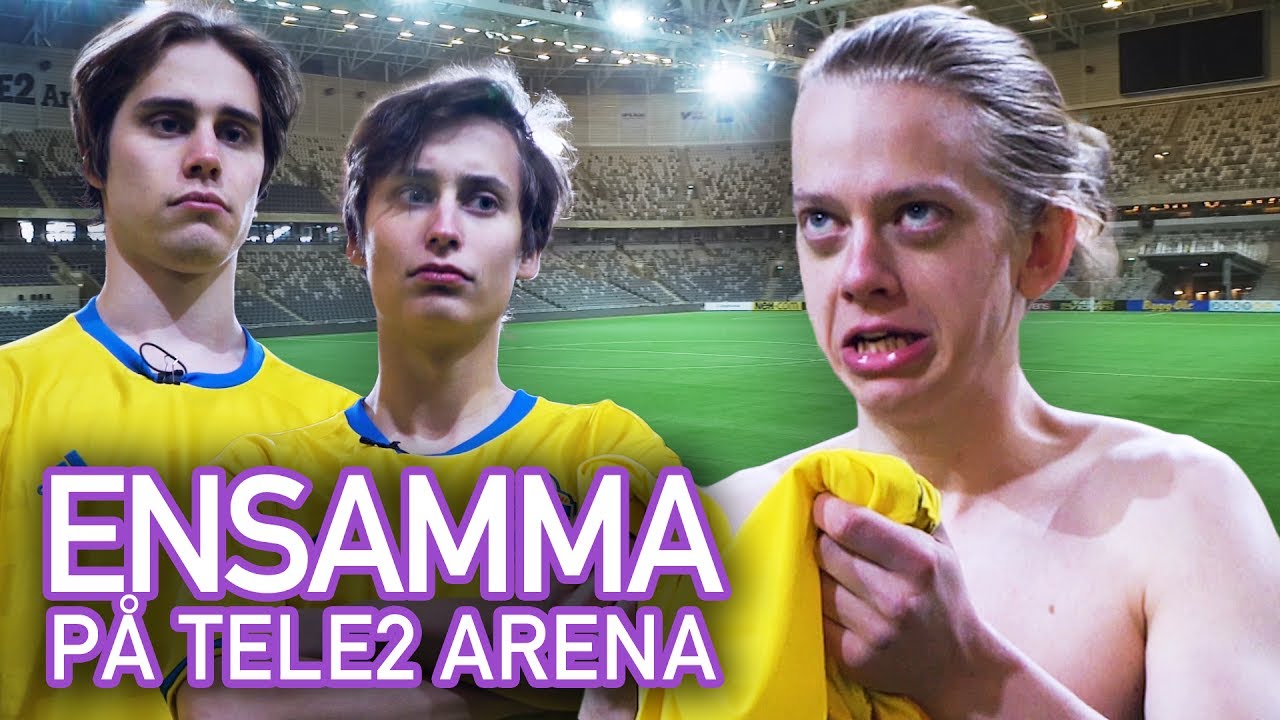 Ensamma på Tele2 Arena! | I Just Want To Be Cool VS
