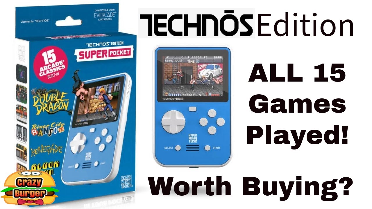 Super Pocket Technos Edition &mdash; сыграно ВСЕ 15 игр!