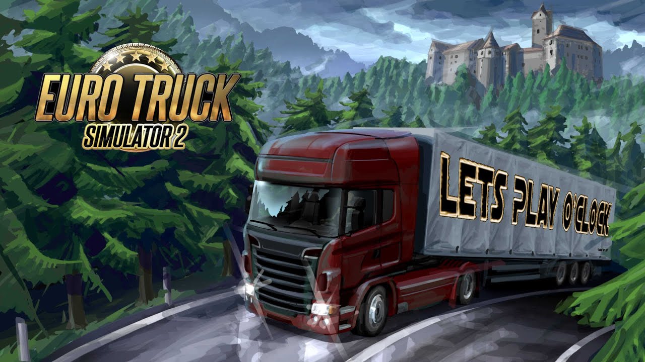 Lets Play Euro Truck Simulator 2 - The No Damage Challenge