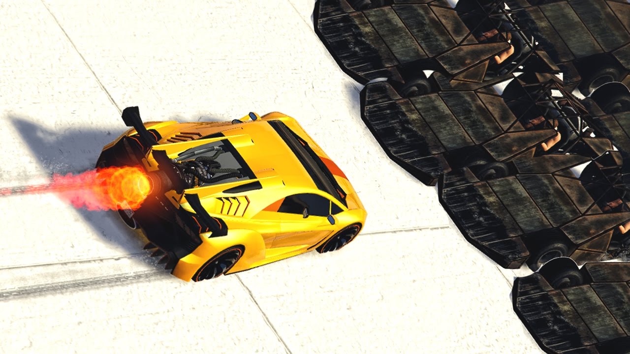 ZENTORNO COHETE Vs COCHES RAMPA EN GTA 5 !! GRAND THEFT AUTO V PC MODS Dutygameplays