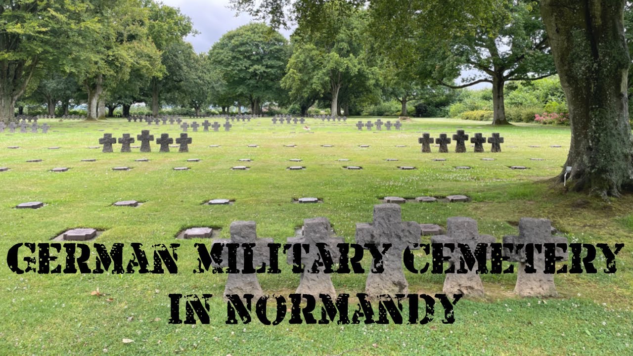 German military cemetery in Normandy - La Cambe
