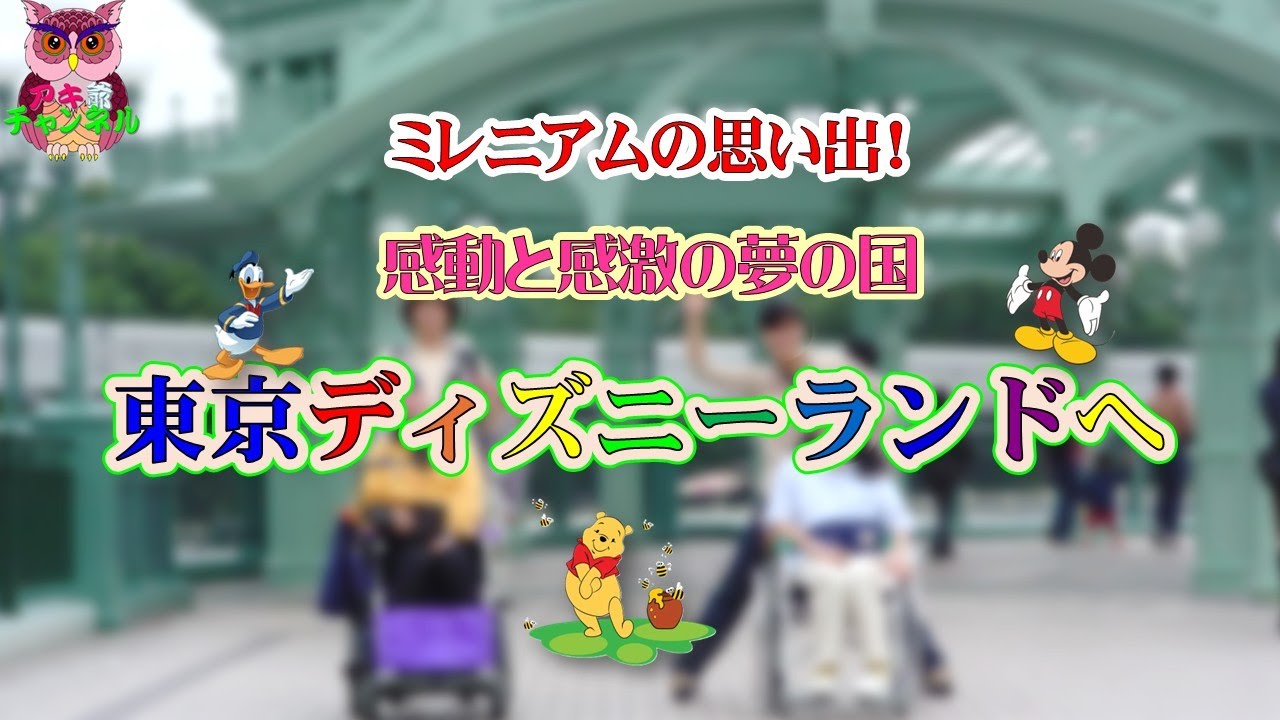 じい散歩スリー！　ミレニアムの思い出！　感動と感激の夢の国　東京ディズニーランドへ