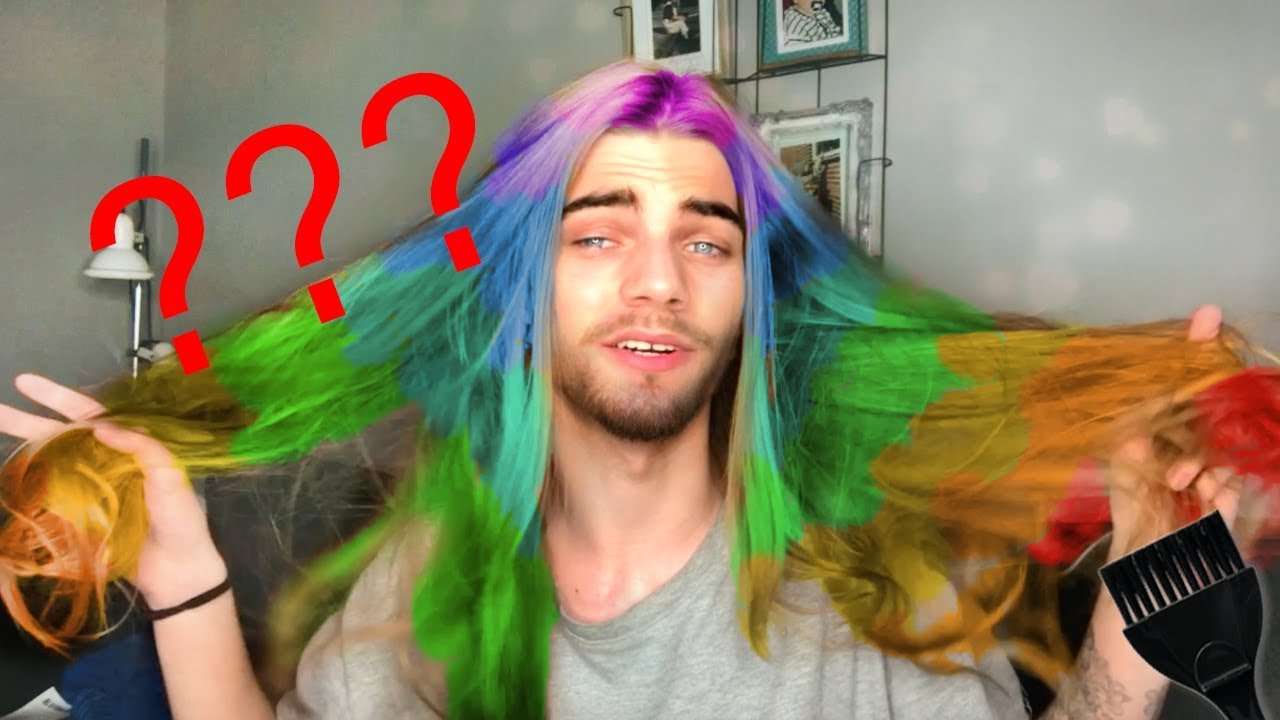 Attempting to dye my hair (and failing whoops)