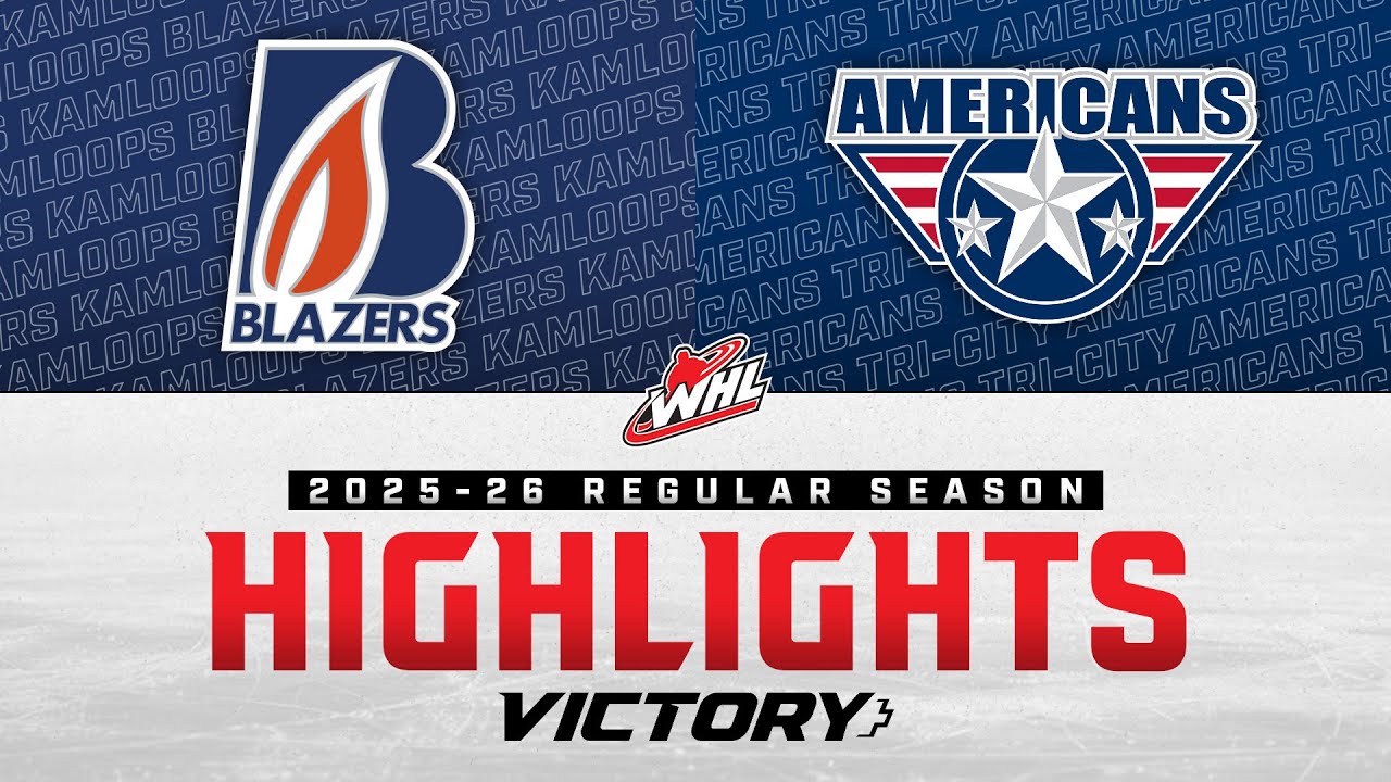 Kamloops Blazers at Tri-City Americans 01/25 | WHL Highlights 2025-26