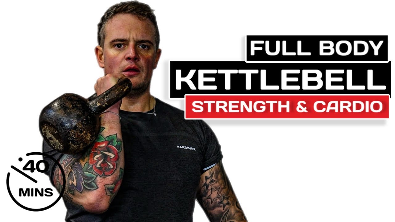 🔥EPIC 40 Min KETTLEBELL Workout | Full Body Strength & Cardio