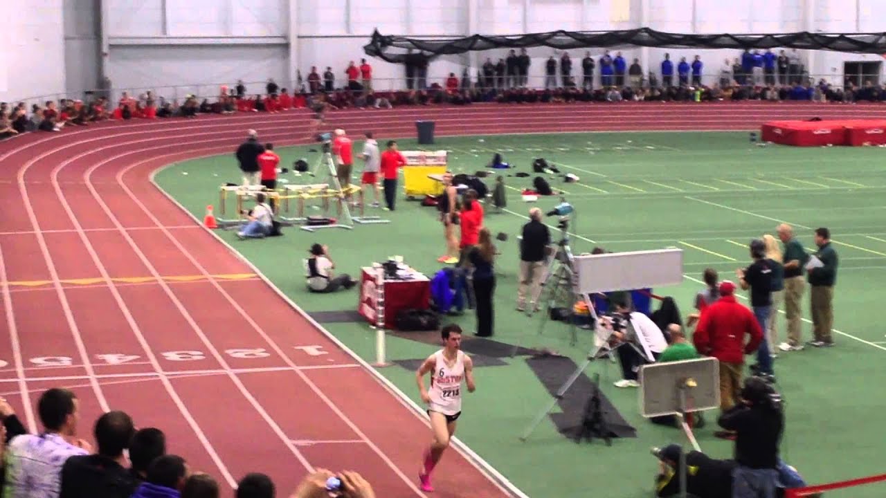 Galen Rupp's Last 200 Meters - Indoor 2 Mile American Record