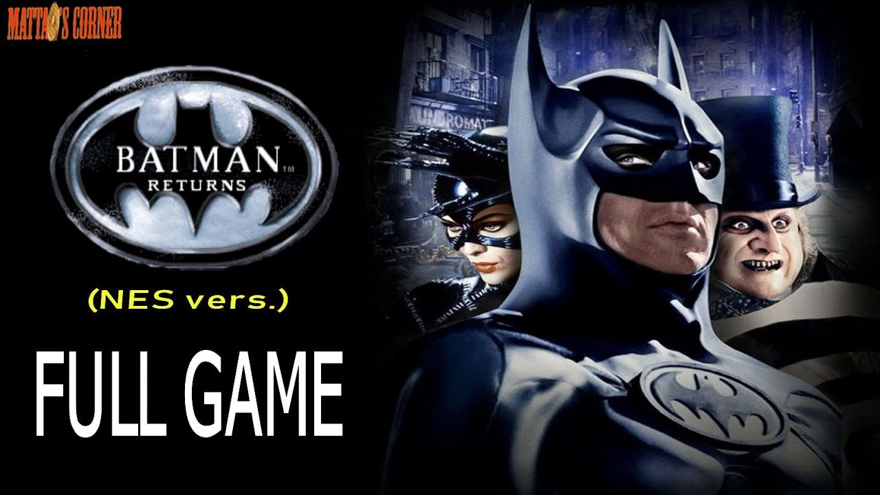 Mattao's Longplays: Batman Returns (NES version) FULL GAME