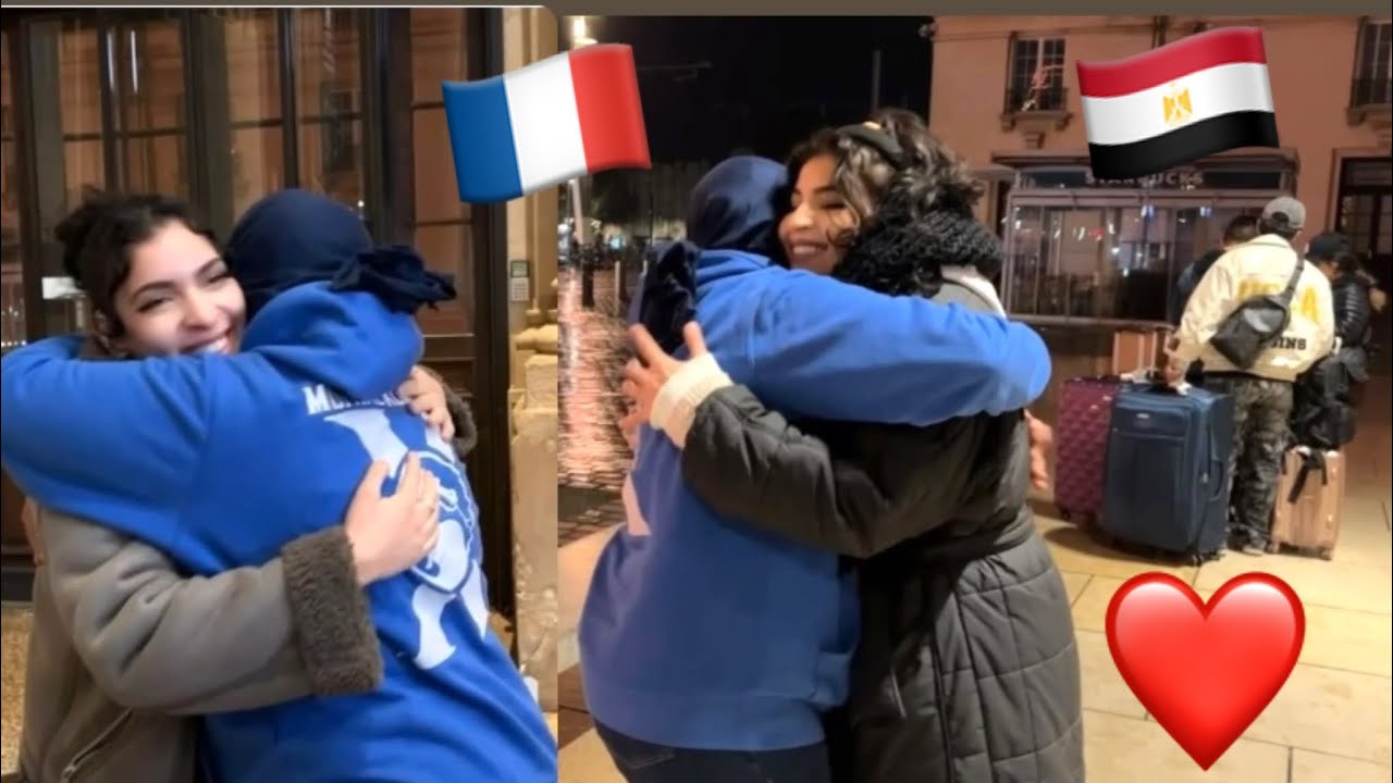 ودعت مصر🇪🇬و سافرت لفرنسا 🇫🇷و رجعت في حضن بناتي تاني❤️