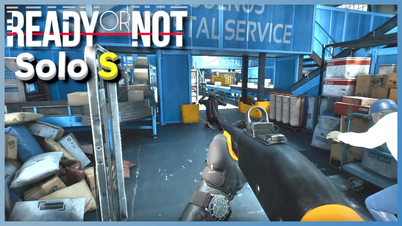 READY OR NOT | „Schmiergeld“ 🏆 Solo S RANK - Das Paketzentrum ist die Hölle (Deutsch)