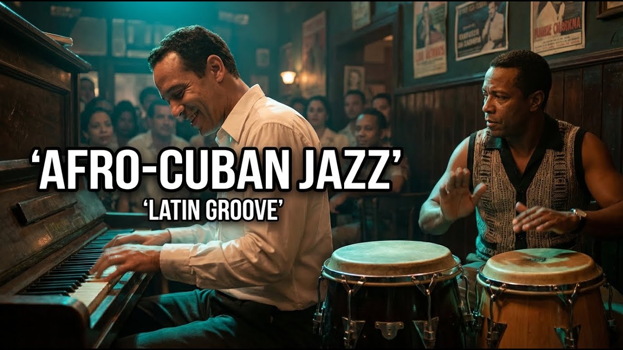 Afro-Cuban Jazz Night | Soulful Sax & Latin Percussion Groove