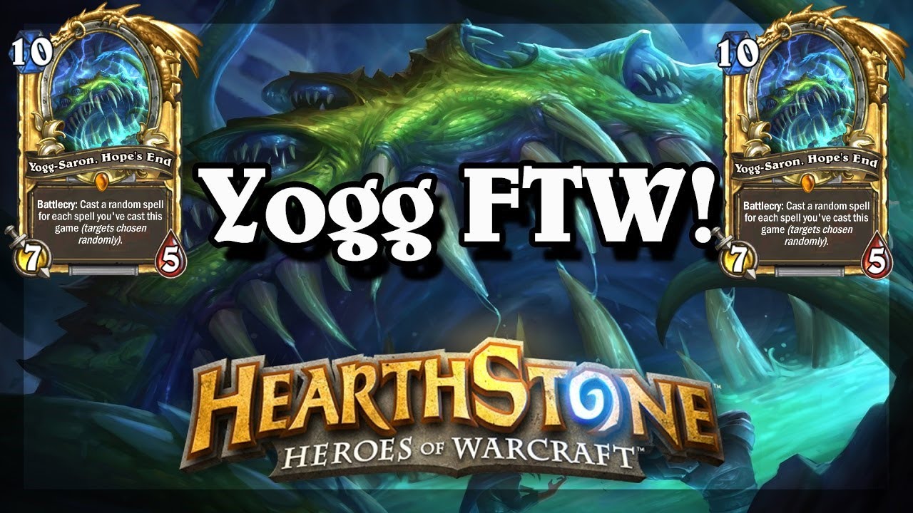 Hearthstone - Dubblo Yogg Saron FTW