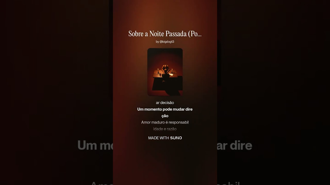 Sobre a Noite Passada (Portuguese Classic Rock Male)About Last Night | Verman Bedessee &BDC AIM Band