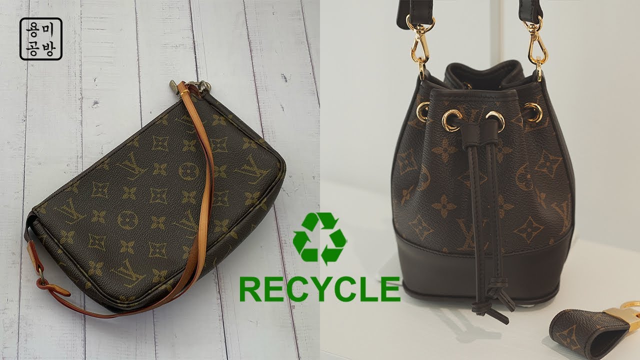 Превратите Louis Vuitton Pochette Accessua в сумку-ведро? #Leathercraft