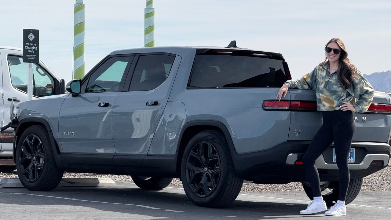 Roadtripping my Rivian R1T with My Wife