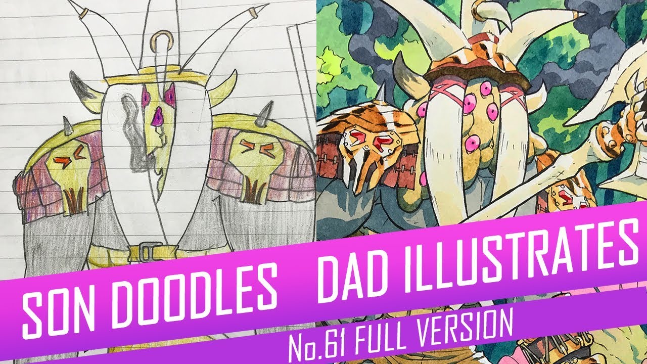 DRAWING with my kids - EMPEROR OF THE SWAMP [FULL VERSION] No.61