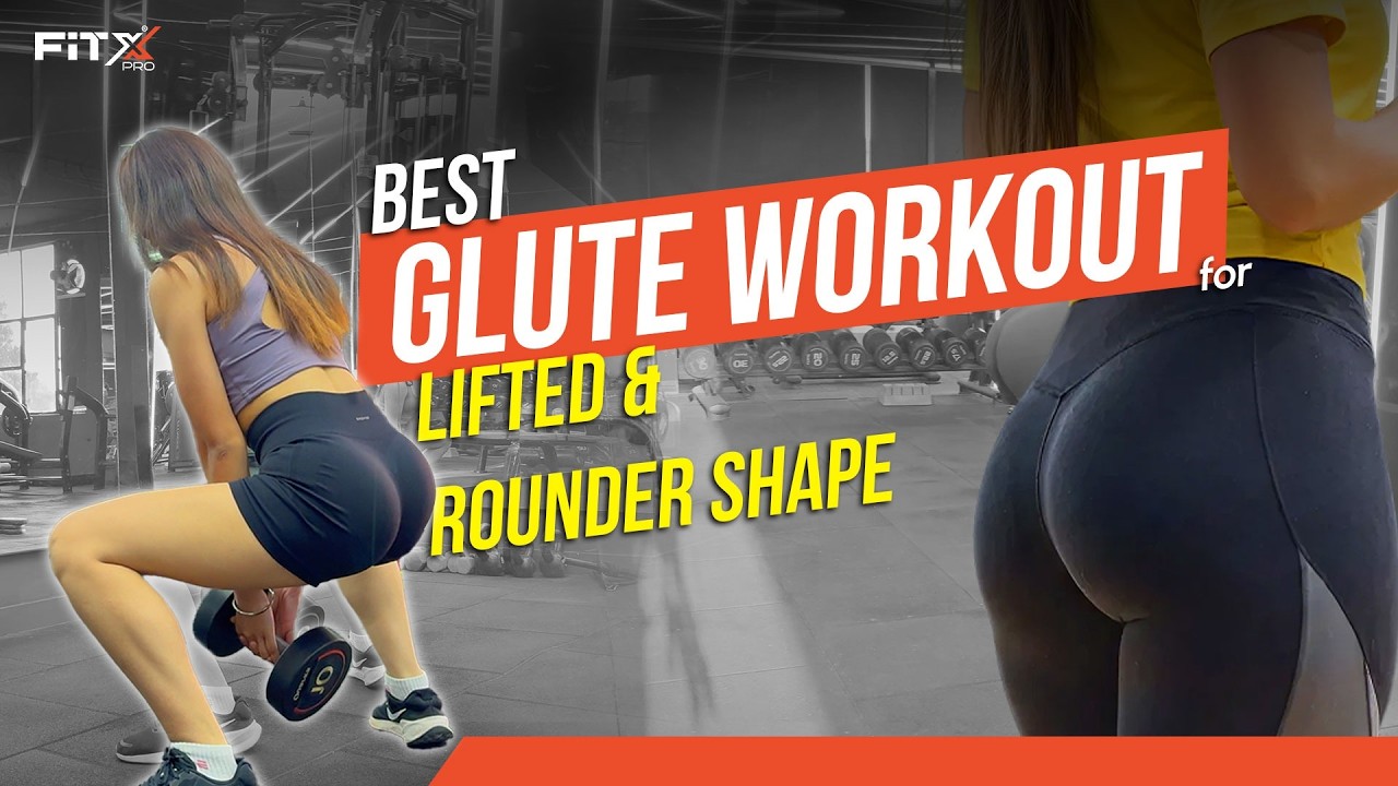 Must-Do Dumbbell Glute Workout For Female | Best Exercises to Grow Your Glutes | FitX Pro Fitness