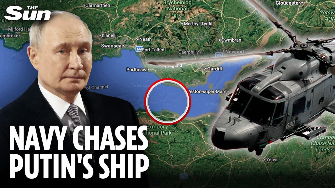 Russian tanker anchors over British cables - naval chopper chases off ‘suspicious’ vessel