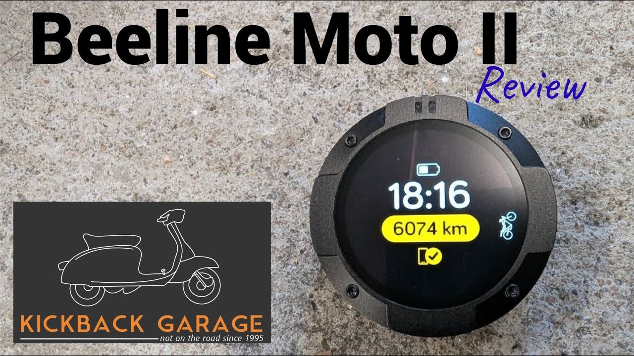 Beeline Moto II  Review #kickbackgarage