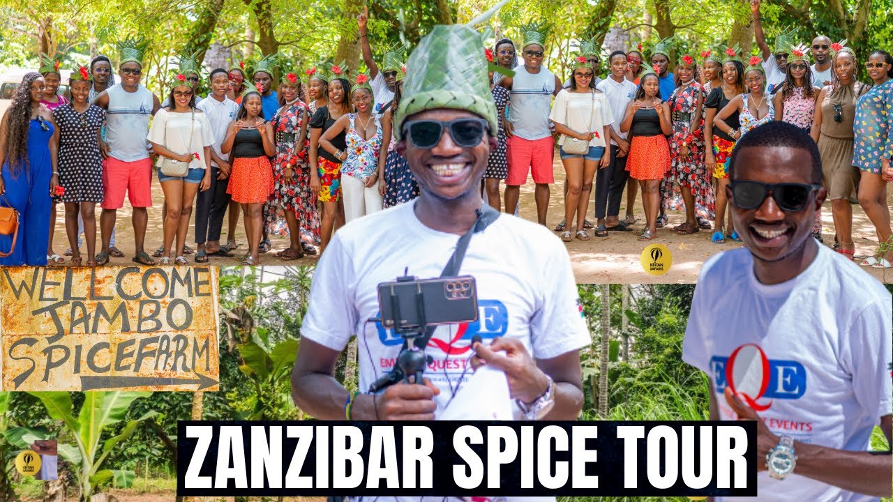 Zanzibar Spice Farm - Amazing Spice Tour  | Zanzibar Vlog 2023 | Jambo Spice Farm #MatoMato
