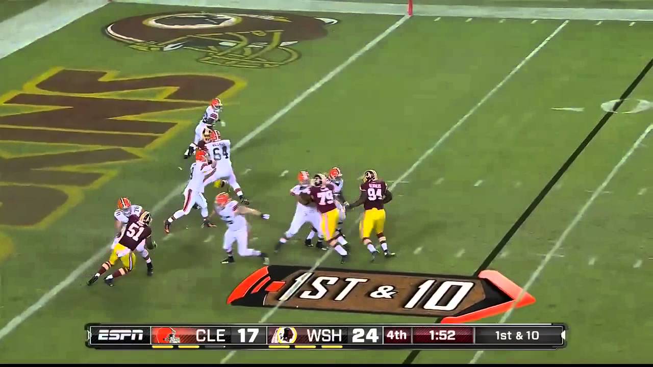 Connor Shaw vs Redskins NFL Debut 8/18/14