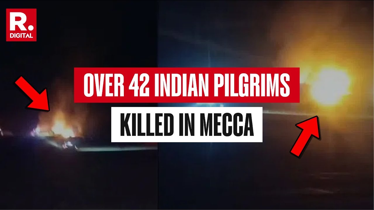 BREAKING: Over 42 Indian Pilgrims Killed In Mecca After Bus Collides With Diesel Tanker