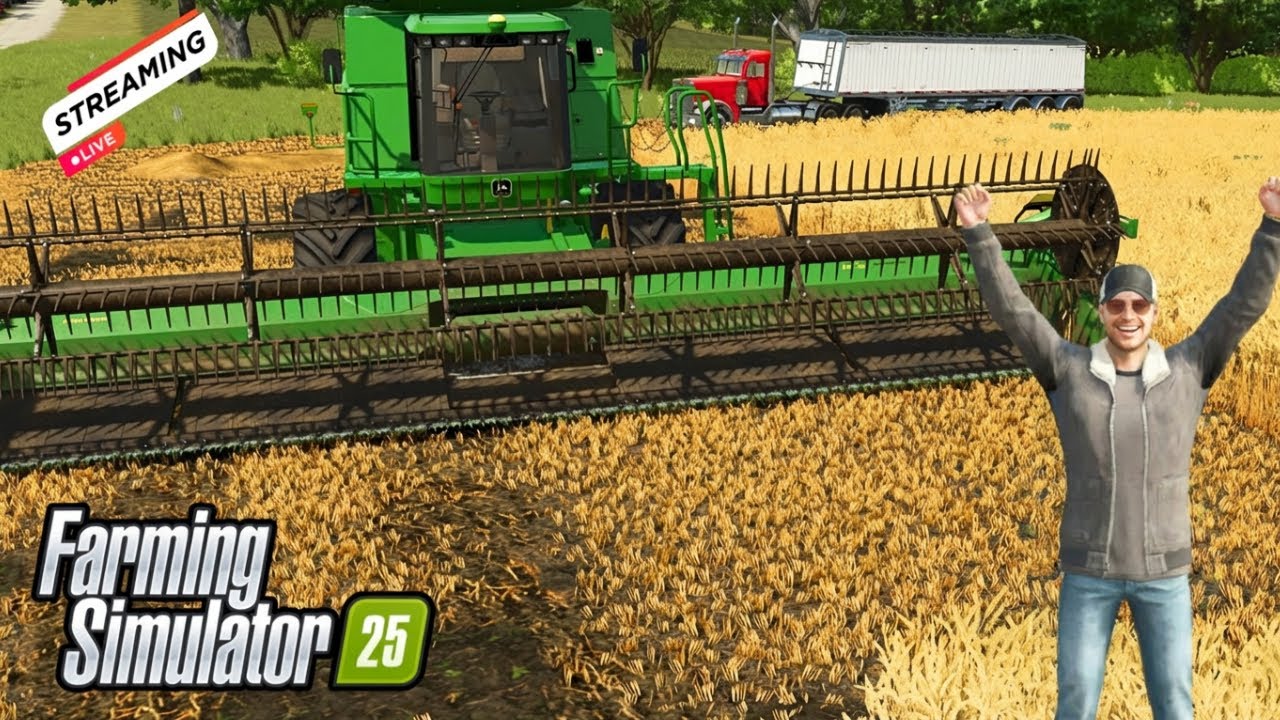 LIVE : Let's Get On Alma And Get Harvest Wrapped Up ! | FARMING  SIMULATOR