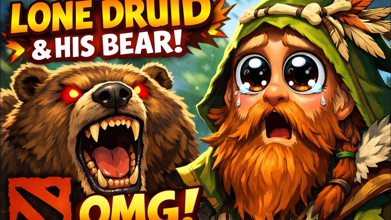 This Hero is Broken! | Dota2 | Lone Druid | Bear