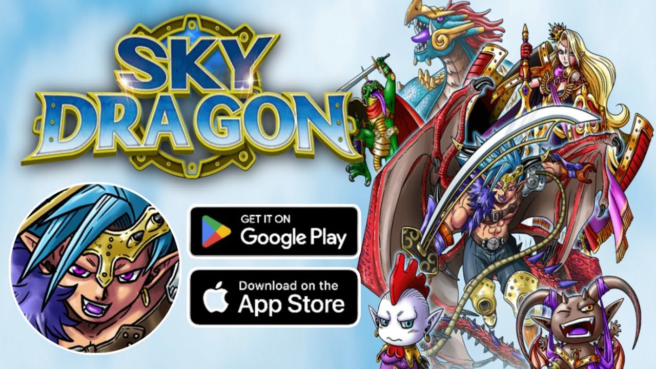 SKY DRAGON: Guild Battles Gameplay Android IOS - Official Released.