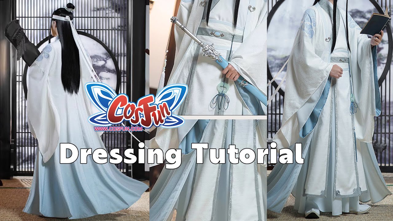 COSFUN | How to Dress as Lan Wangji | Hanfu Cosplay Tutorial