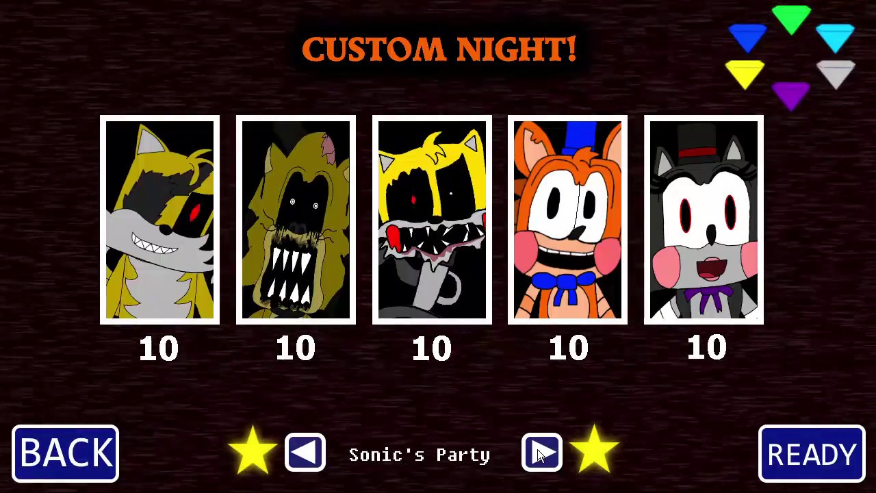 Sonic's Pizzeria Simulator - Custom Night 7 - Golden Sonic (Finale).