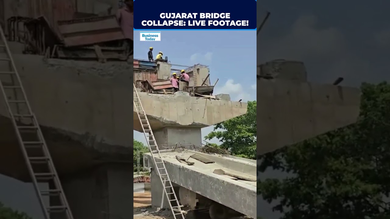 Gujarat Bridge Collapse: Under-Construction Railway Overbridge Collapses In Anand District