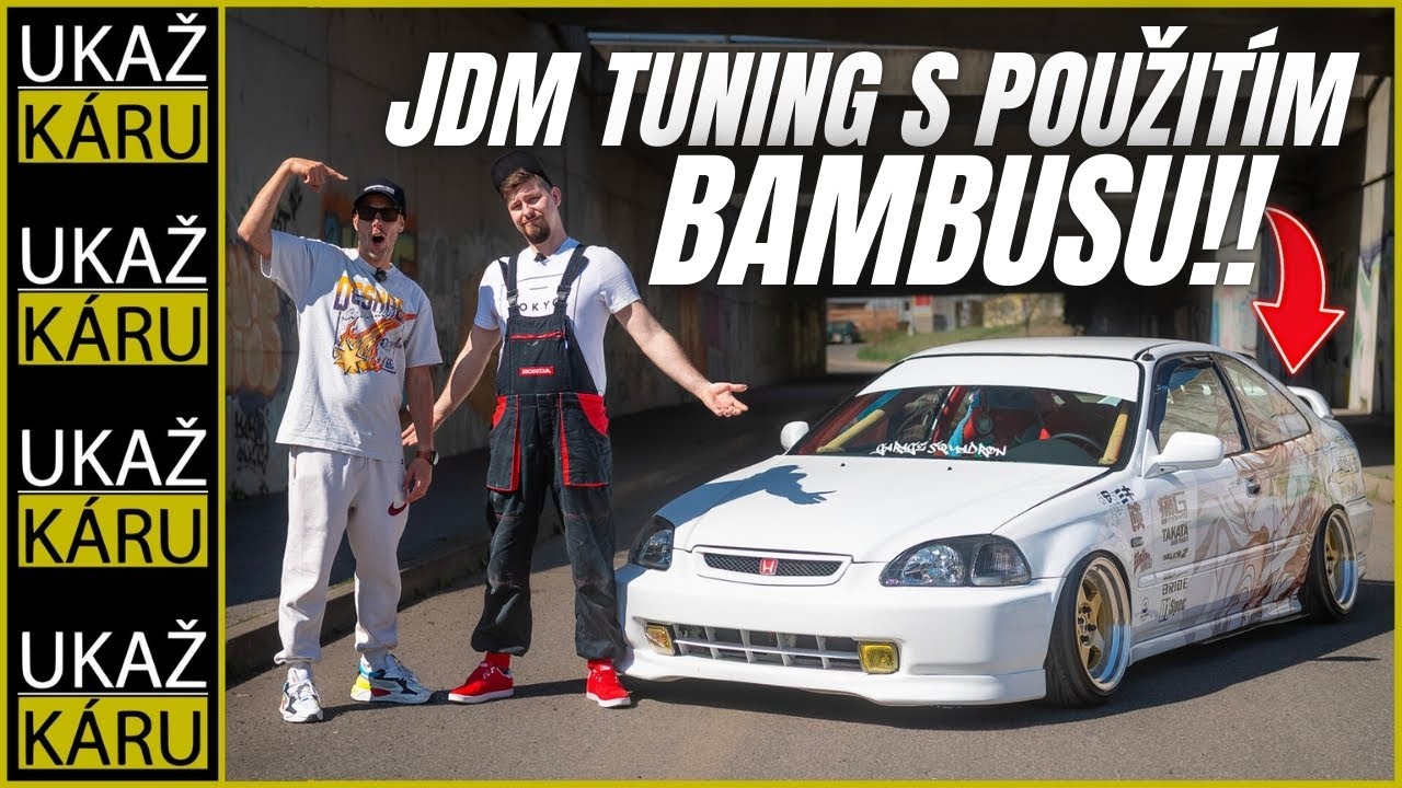 4K | TOHLE JSI JEŠTĚ NEVIDĚL! | HONDA CIVIC BAMBUSOZOKU