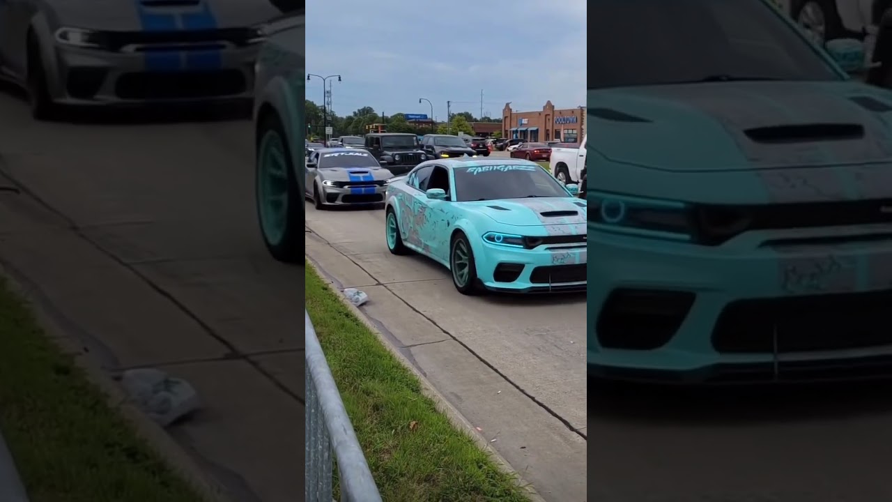 &ldquo;Widebody Redeye Hellcat Charger Breaks Necks Everywhere!&rdquo;🔥🔥🔥#srt #hellcat #redeye #mopar