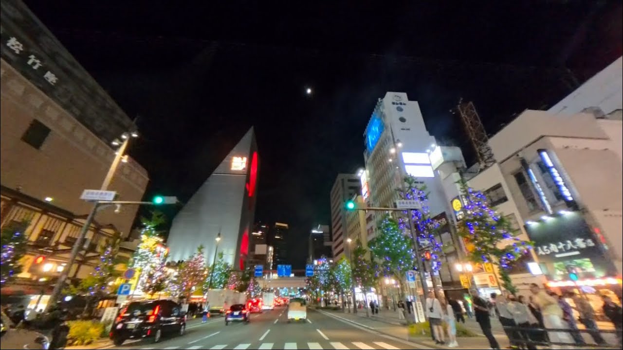 【大阪夜景ドライブ】Lofi BGMで楽しむ新大阪→御堂筋→梅田→難波の夜景 | Osaka Night Drive 🌙 #study #work #lofimusic