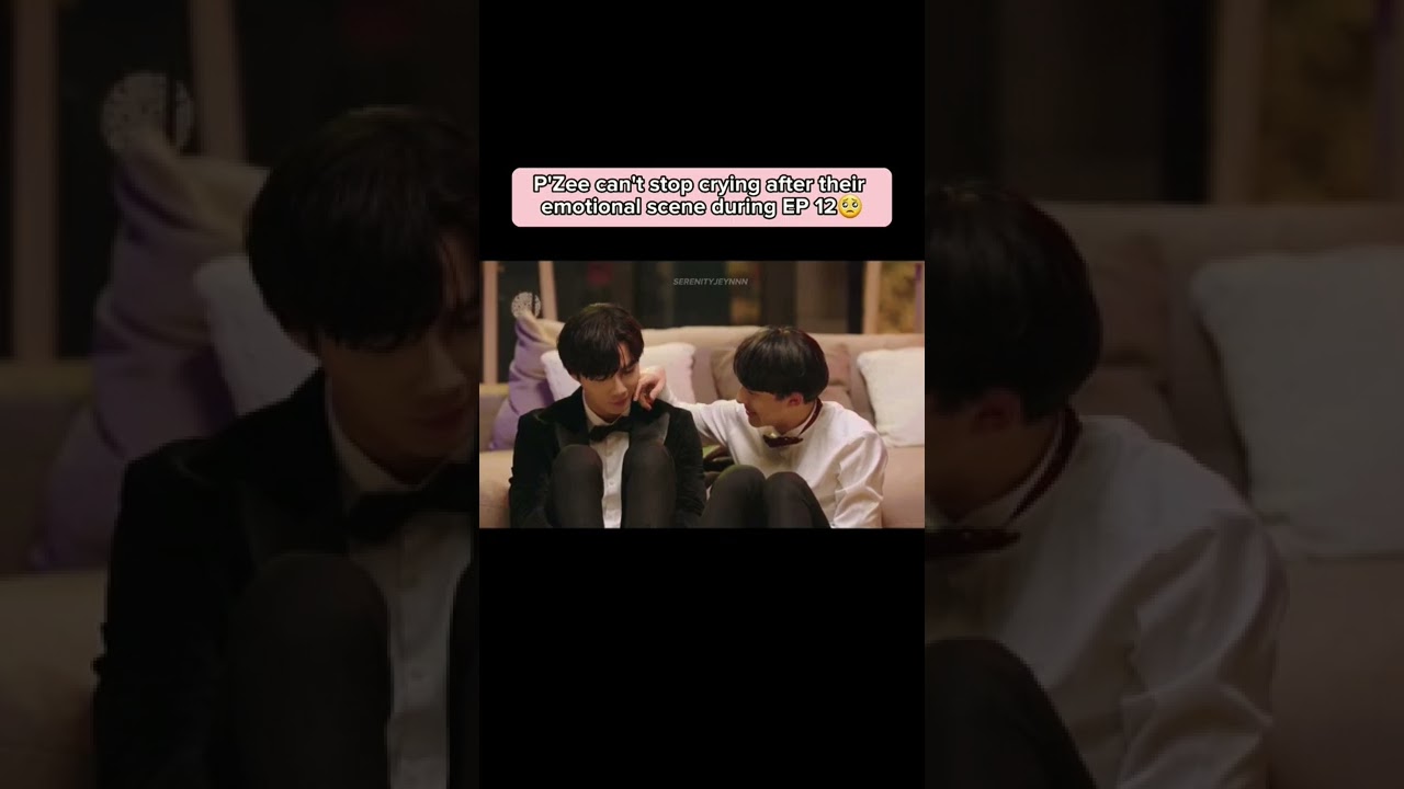 nunew comforting p'zee during their emotional scene🥺 #zeenunew #bl