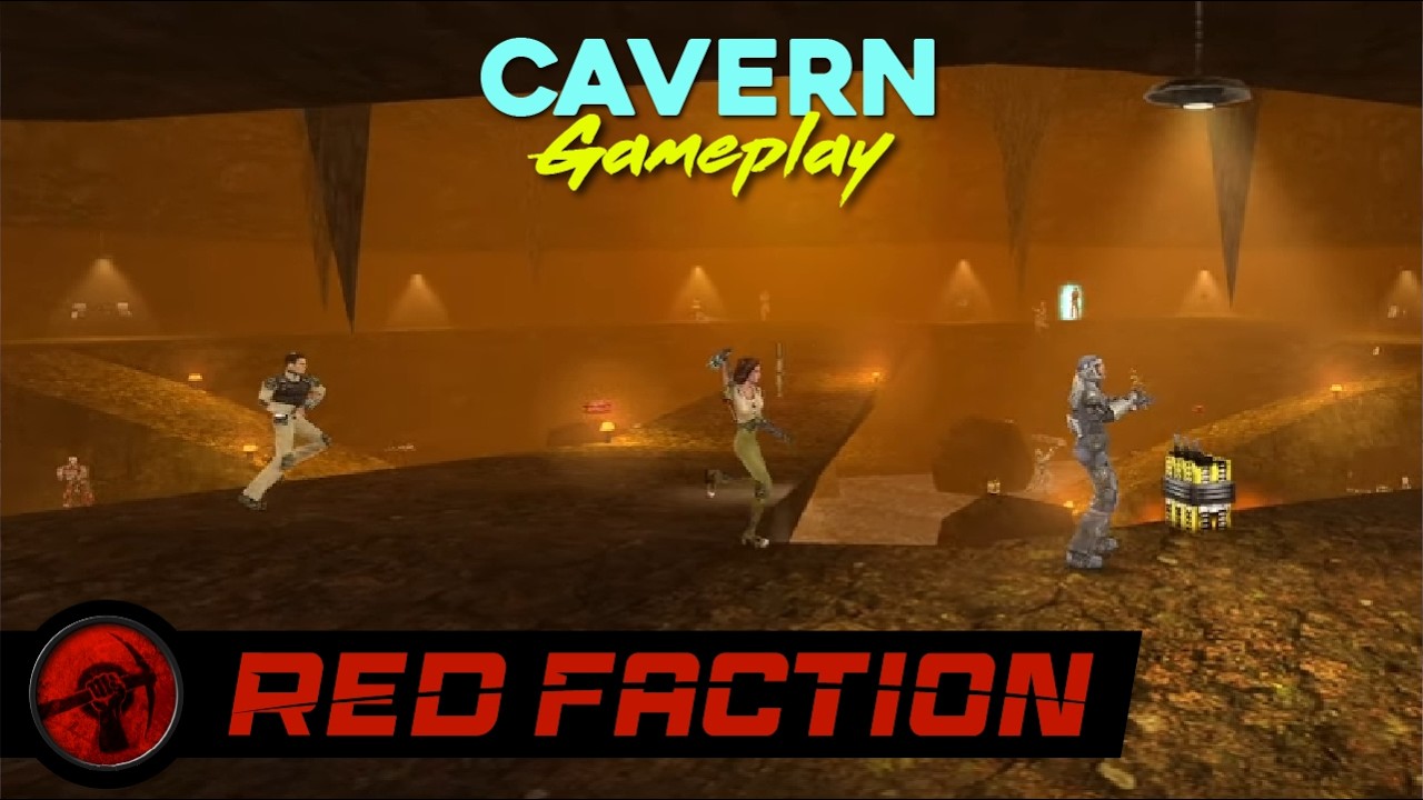 Red Faction: Cavern - Custom Map Gameplay