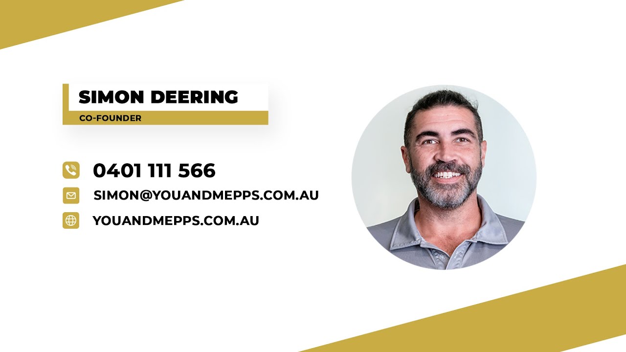 Simon Deering, Co Founder and Perth Buyers Agent at YouandMe Personalised Property Services
