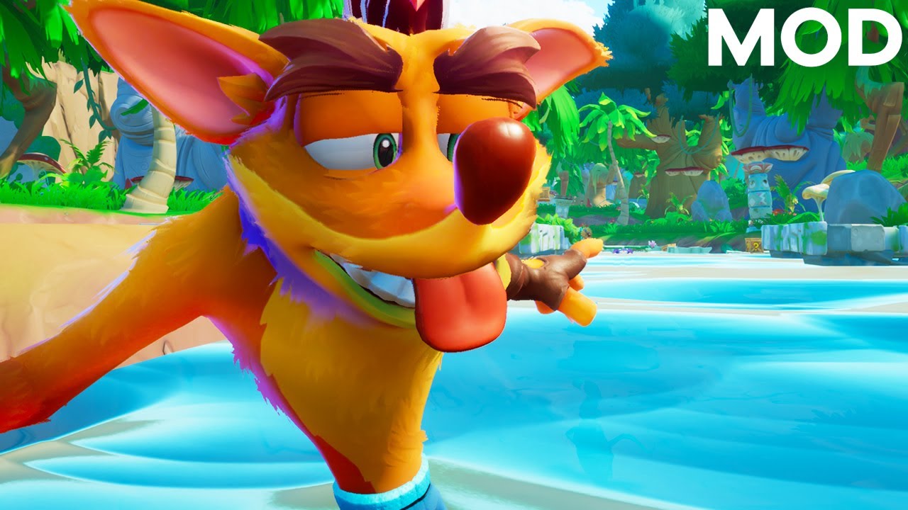 Crash Bandicoot 4: It's About Time - N. Sanity Woods custom level by Kirisamexx2