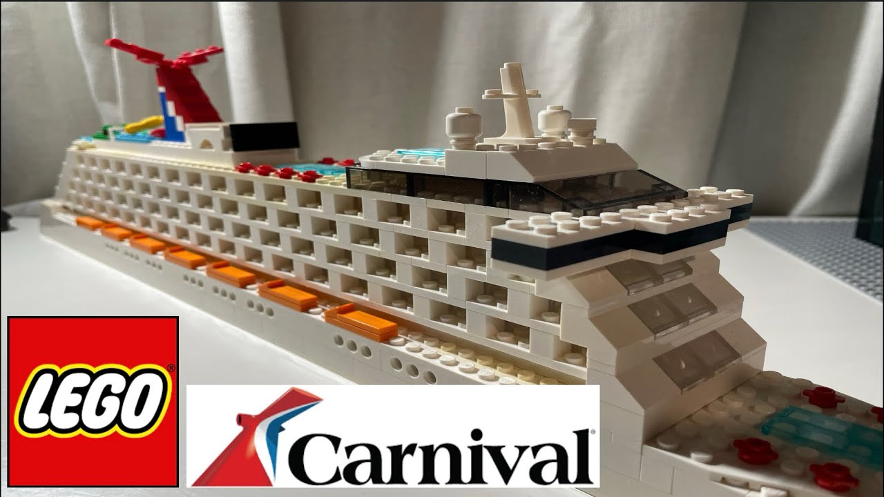 Lego Carnival cruise ship Moc