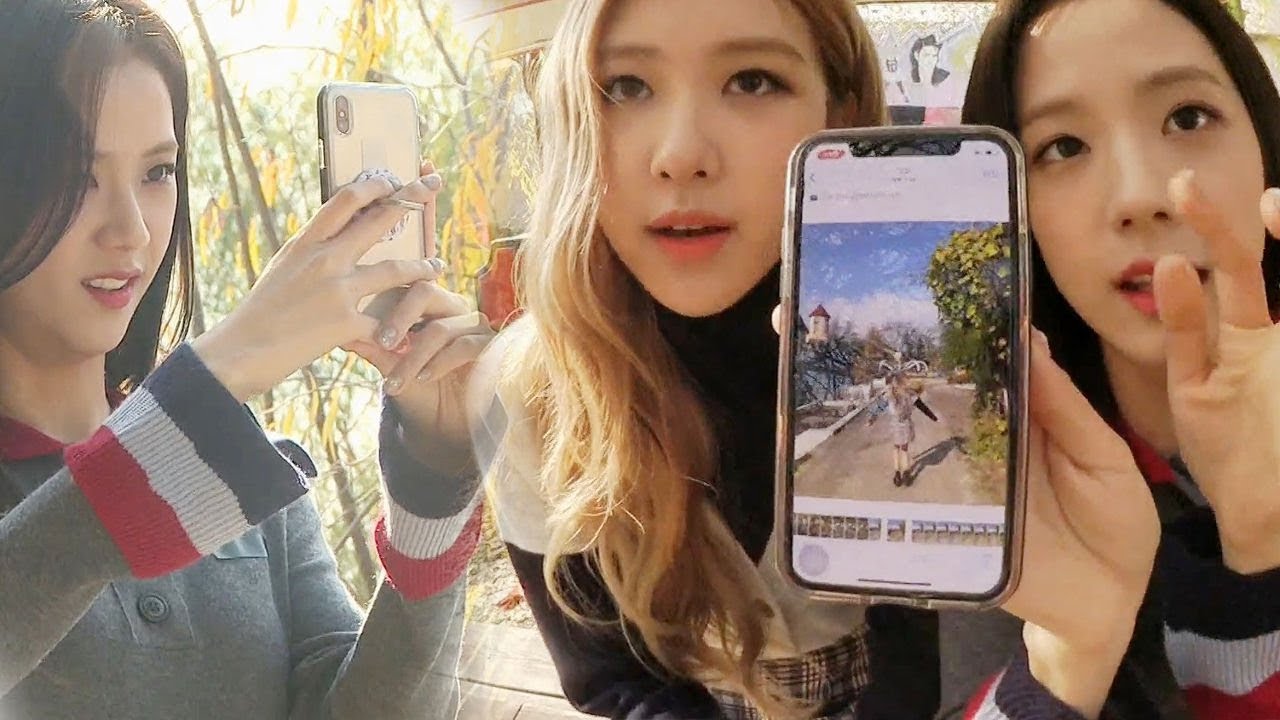 로제·지수, 점프 사진 꿀팁 공개 ‘공중부양’ @가로채널 EP14
