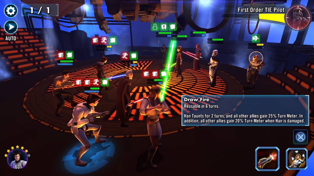 Dooku Turn Meter Manipulation