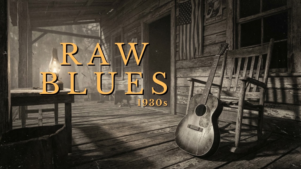Ghost Notes from an Abandoned Porch | Delta Blues 1930s | Raw Acoustic Mississippi