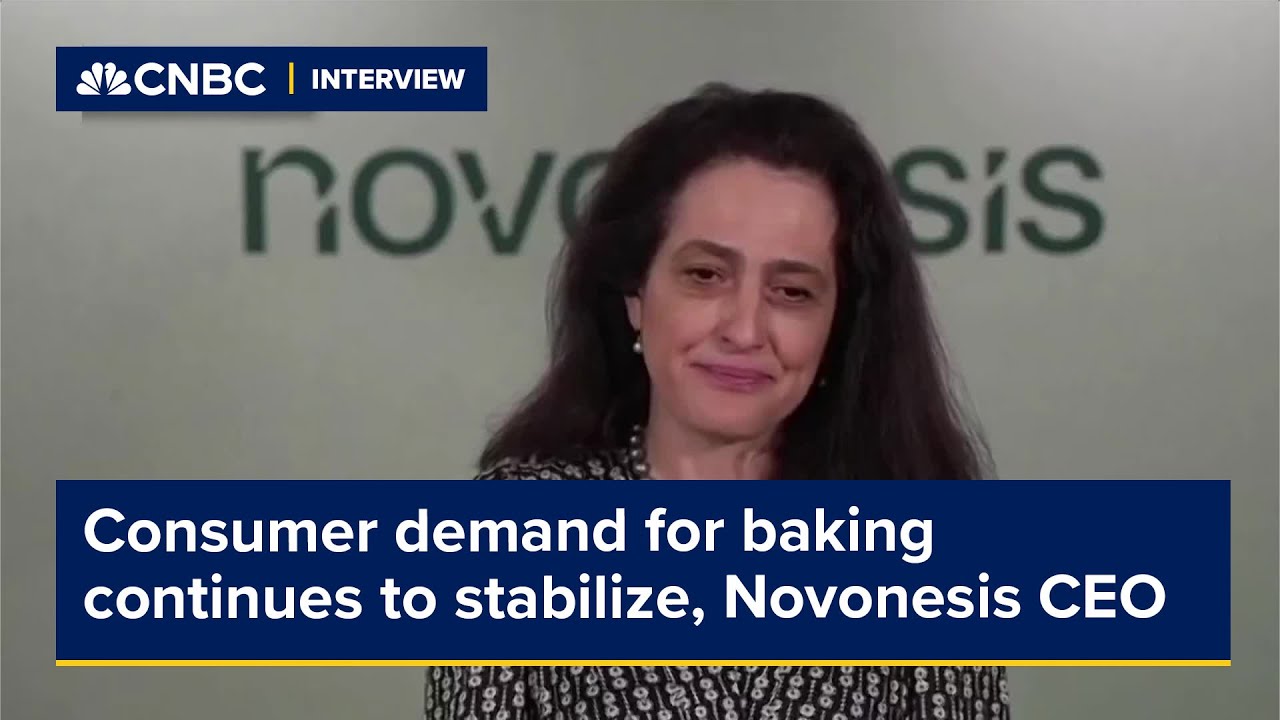 Consumer demand for baking continues to stabilize, Novonesis CEO says