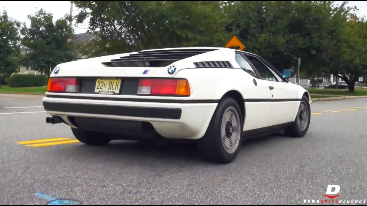 BMW M1 E26 - Walkaround // Acceleration