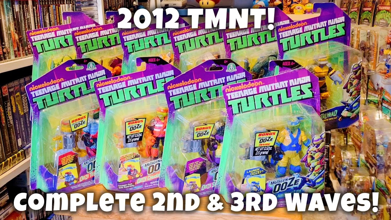 2012 TMNT FIGURES! COMPLETE SECOND + THIRD WAVE!