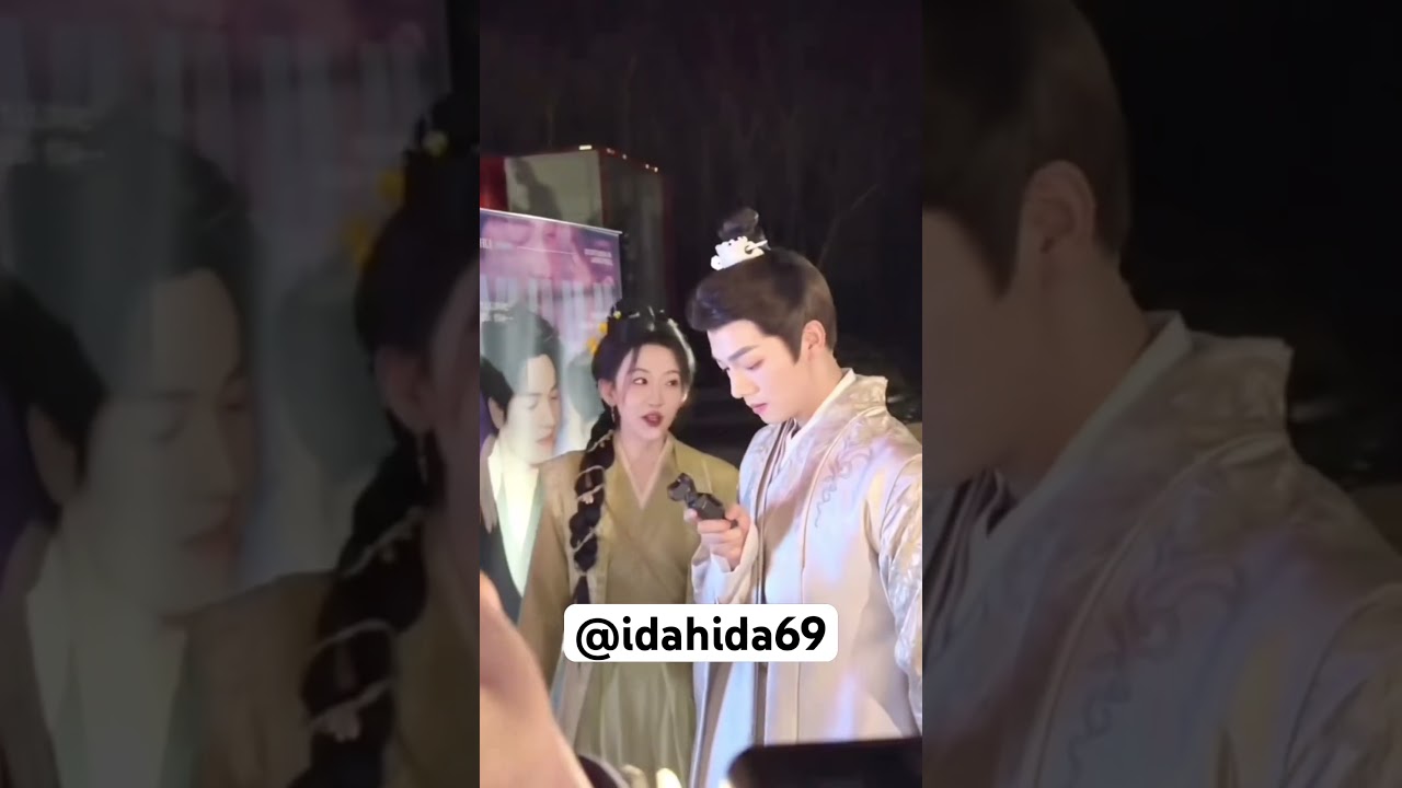 they are meeting and greeting their fans.#zenghui #hanyutong