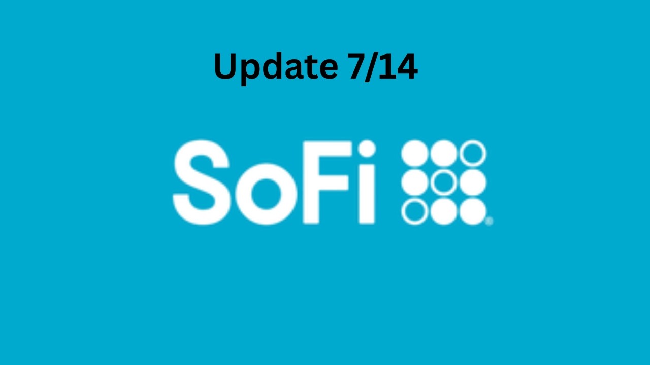 Обновление по SoFi 14/07 | Краткосрочная зона покупки + обновление волнового анализа