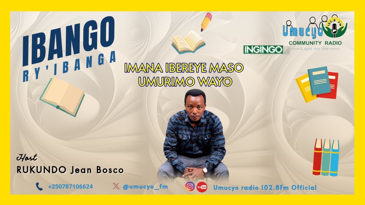 IBANGO RY'IBANGA // IMANA IBEREYE MASO UMURIMO WAYO BY JEAN BOSCO  RUKUNDO