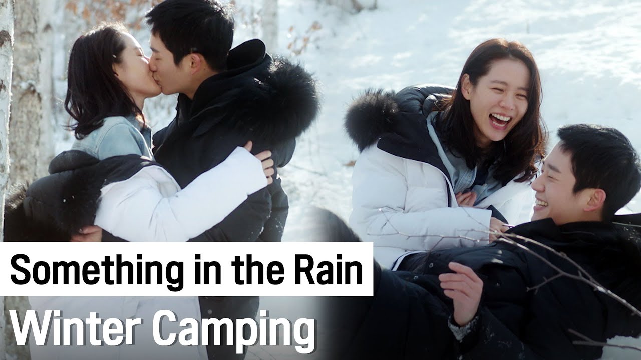 Camping with me?🏕️❄️| Something in the Rain ep.6